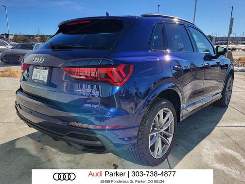 Navarra Blue Metallic 2025 Audi Q3 Premium 45 TFSI S line quattro Tiptronic