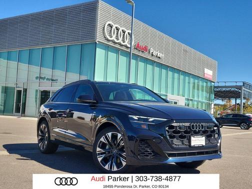 Waitomo Blue Metallic 2027 Audi Q8 55 Prestige