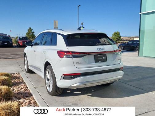 Glacier White Metallic 2023 Audi Q4 e-tron Premium Plus 50 quattro