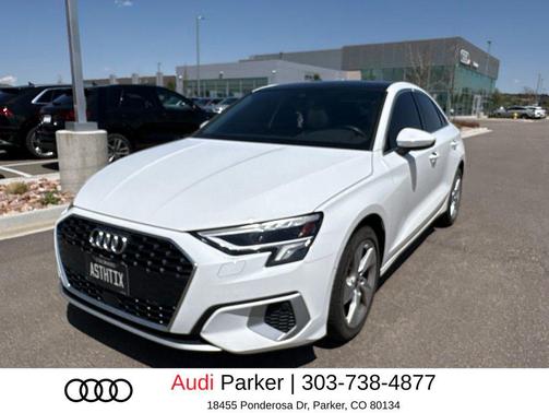 Ibis White 2023 Audi A3 Premium
