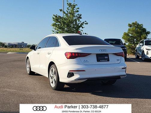 Ibis White 2023 Audi A3 Premium