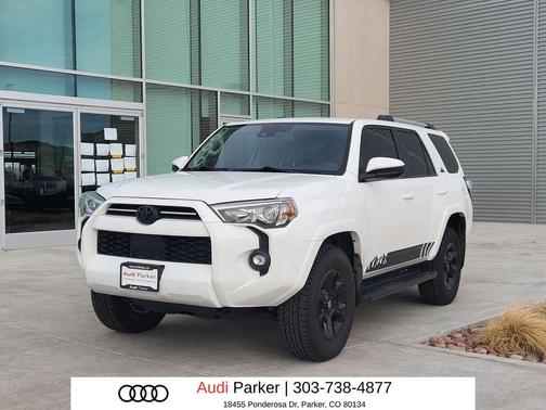 Super White 2021 Toyota 4Runner SR5