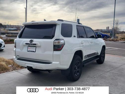 Super White 2021 Toyota 4Runner SR5