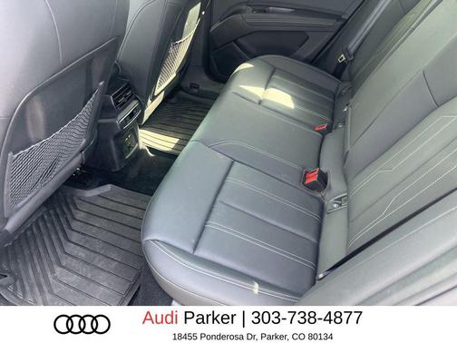 Pebble Gray 2024 Audi Q4 e-tron Premium 50 quattro