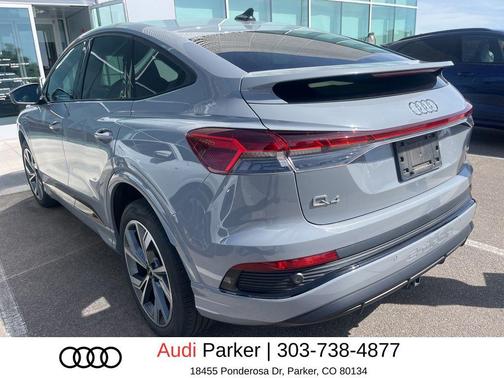 Pebble Gray 2024 Audi Q4 e-tron Premium 50 quattro