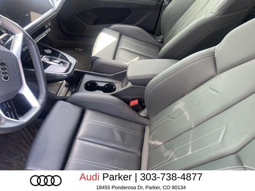 Pebble Gray 2024 Audi Q4 e-tron Premium 50 quattro