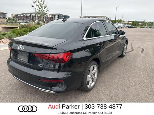 Mythos Black Metallic 2023 Audi A3 Premium