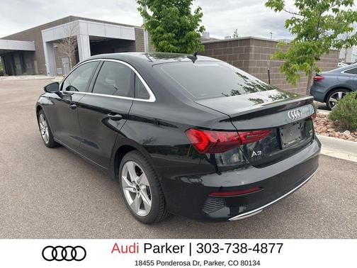 Mythos Black Metallic 2023 Audi A3 Premium