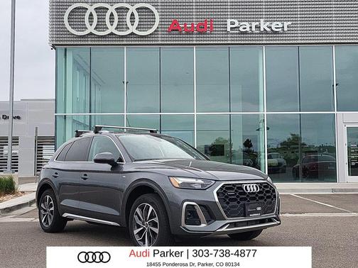 Daytona Gray Pearl Effect 2023 Audi Q5 45 S line Premium