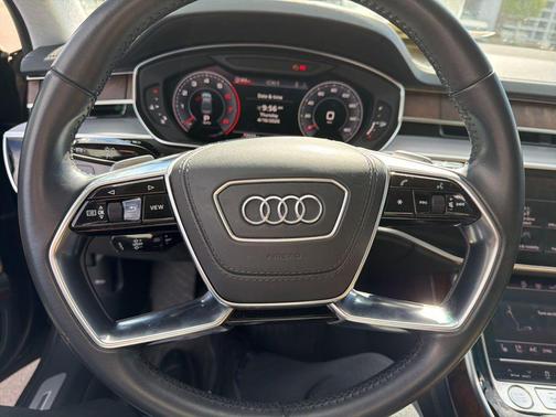 Moonlight Blue 2019 Audi A8 55