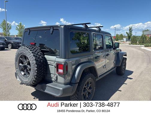 Sting-Gray Clearcoat 2021 Jeep Wrangler Willys