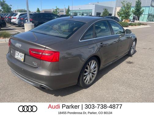 Beige 2012 Audi A6 3.0T Prestige Quattro