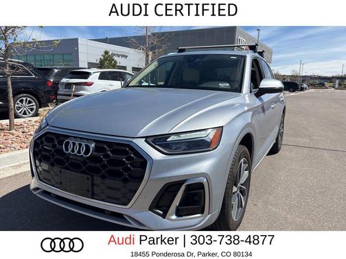 Florett Silver Metallic 2023 Audi Q5 45 S line Premium Plus