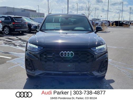 Mythos Black Metallic 2025 Audi Q5 45 S line Premium