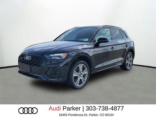 Mythos Black Metallic 2025 Audi Q5 45 S line Premium