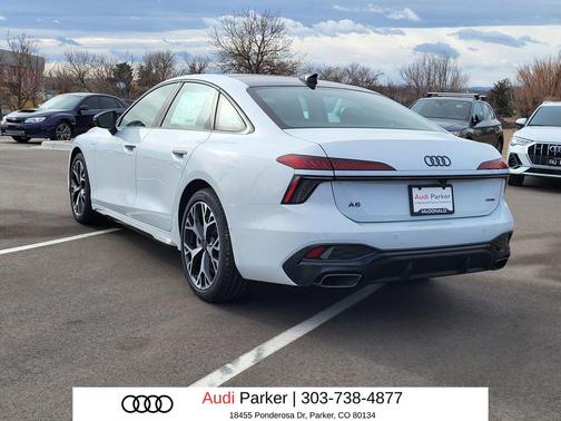 Glacier White Metallic 2026 Audi A6 Premium Plus quattro S tronic