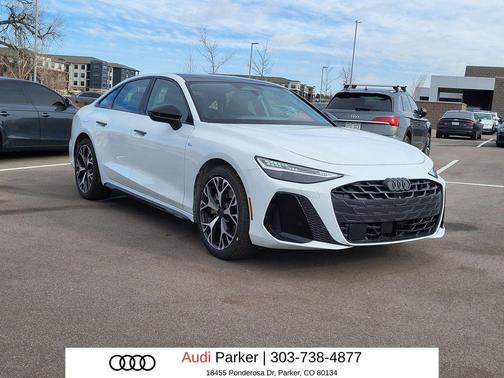 Glacier White Metallic 2026 Audi A6 Premium Plus quattro S tronic