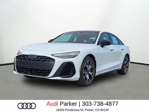 Glacier White Metallic 2026 Audi A6 Premium Plus quattro S tronic