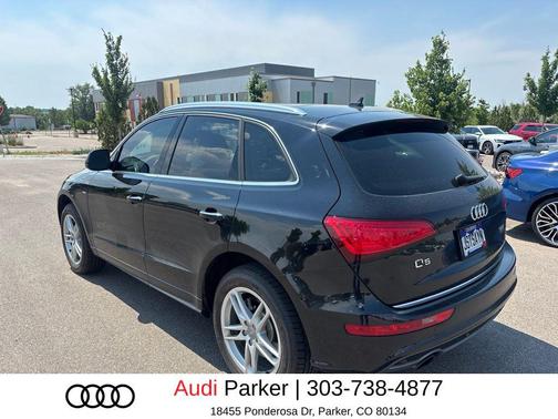 Black 2015 Audi Q5 3.0T Premium Plus