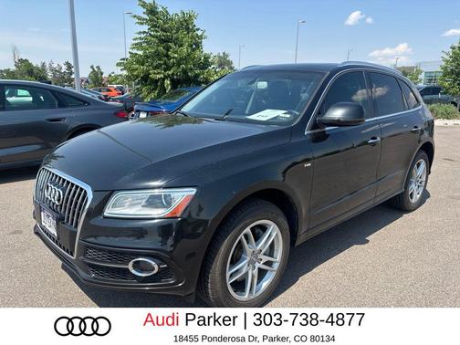 Black 2015 Audi Q5 3.0T Premium Plus