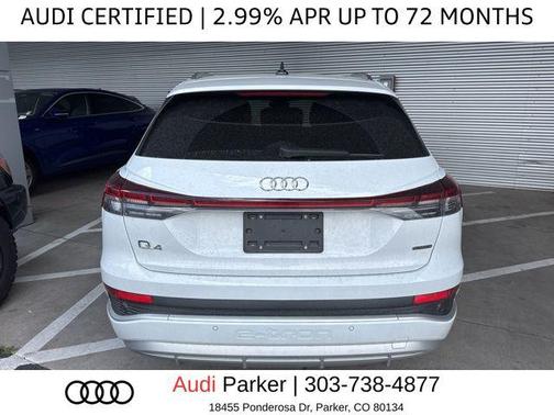 Glacier White Metallic 2023 Audi Q4 e-tron Premium Plus 50 quattro