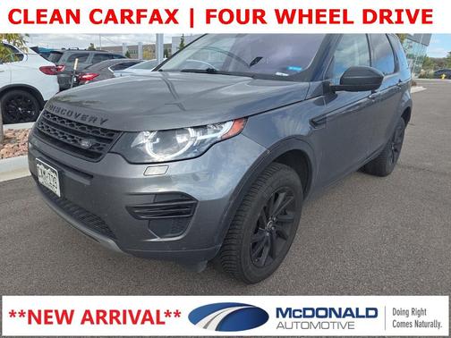 2018 Land Rover Discovery Sport SE