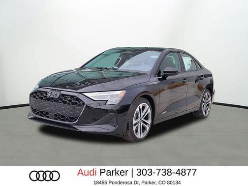 Mythos Black Metallic 2026 Audi A3 quattro