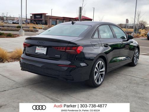 Mythos Black Metallic 2026 Audi A3 quattro