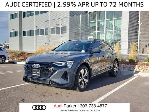 Magnet Gray 2024 Audi Q8 e-tron Premium