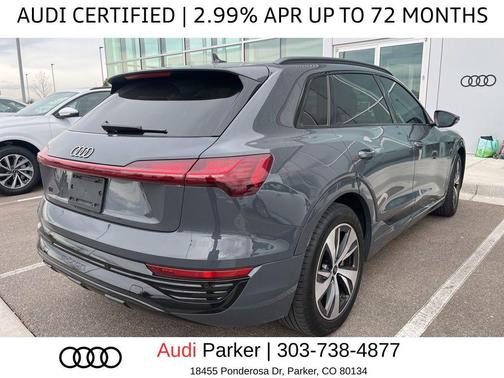 Magnet Gray 2024 Audi Q8 e-tron Premium