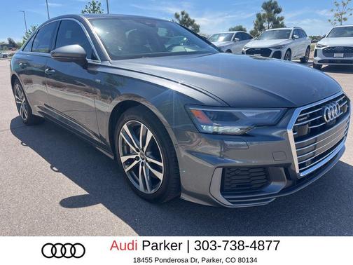 Daytona Gray Pearl Effect 2023 Audi A6 55 Premium Plus