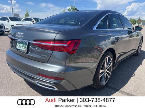 Daytona Gray Pearl Effect 2023 Audi A6 55 Premium Plus