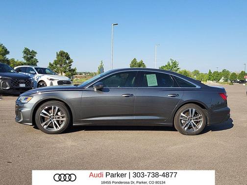 Daytona Gray Pearl Effect 2023 Audi A6 55 Premium Plus