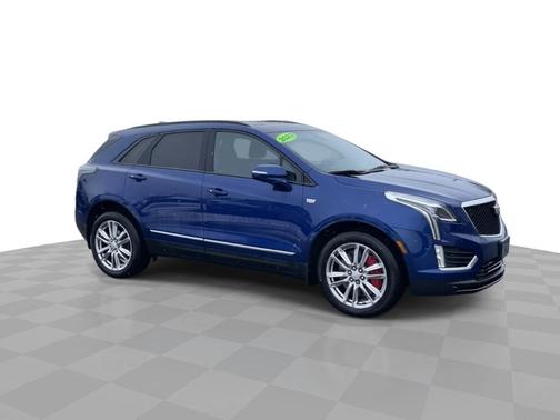 Opulent Blue Metallic 2023 Cadillac XT5 AWD 4dr Sport
