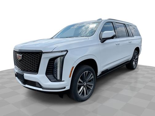 Vibrant White Tricoat 2026 Cadillac Escalade ESV 4WD 4dr Sport