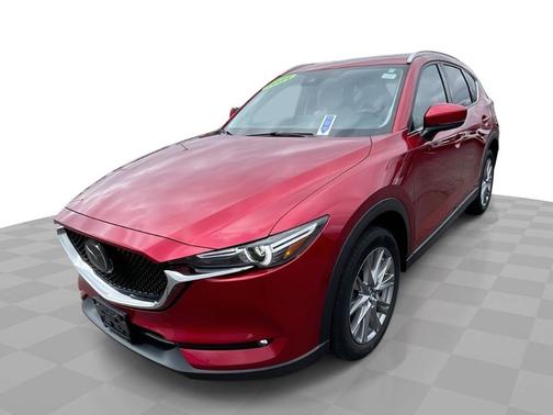 Soul Red Crystal Metallic 2021 Mazda CX-5 Grand Touring AWD