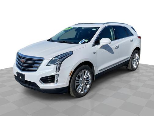 Crystal White Tricoat 2017 Cadillac XT5 AWD 4dr Premium Luxury