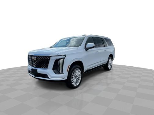 Vibrant White Tricoat 2026 Cadillac Escalade ESV 4WD 4dr Luxury