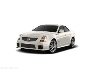 White Diamond Clearcoat 2009 Cadillac CTS-V Base