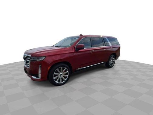 Radiant Red Tintcoat 2024 Cadillac Escalade ESV 4WD 4dr Premium Luxury Platinum