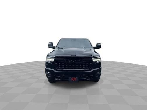 Diamond Black Crystal Pearlcoat 2025 RAM 1500 Limited 4x4 Crew Cab 5'7" Box