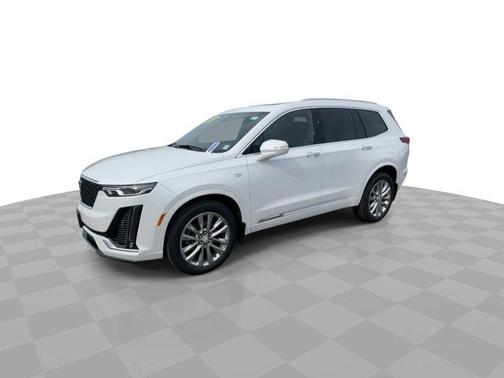 Crystal White Tricoat 2023 Cadillac XT6 AWD 4dr Premium Luxury