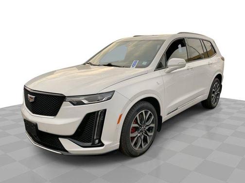 Crystal White Tricoat 2023 Cadillac XT6 AWD 4dr Sport