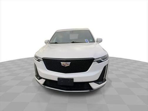 Crystal White Tricoat 2023 Cadillac XT6 AWD 4dr Sport