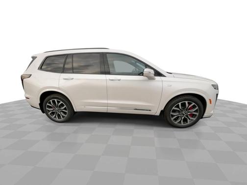Crystal White Tricoat 2023 Cadillac XT6 AWD 4dr Sport