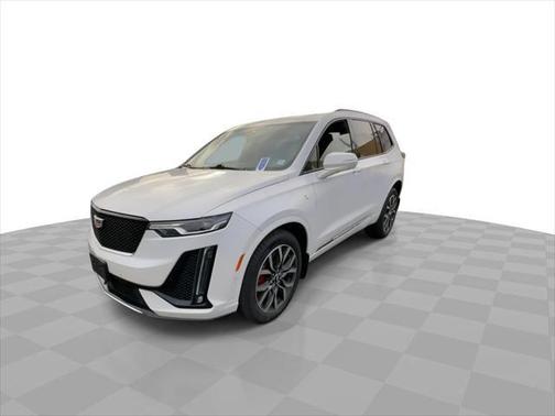 Crystal White Tricoat 2023 Cadillac XT6 AWD 4dr Sport