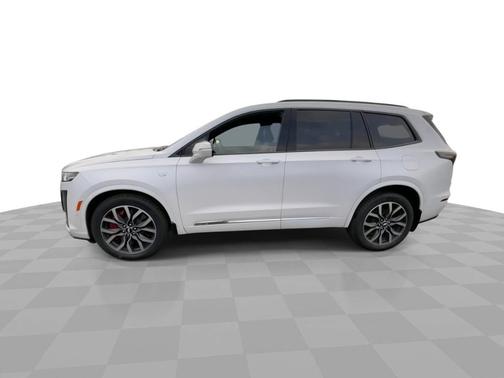 Crystal White Tricoat 2023 Cadillac XT6 AWD 4dr Sport