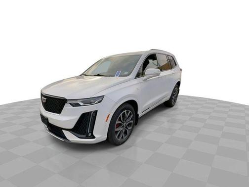 Crystal White Tricoat 2023 Cadillac XT6 AWD 4dr Sport