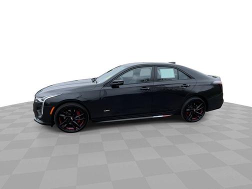 Black Diamond Tri-Coat 2024 Cadillac CT4-V V-Series