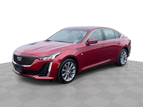 Garnet Metallic 2022 Cadillac CT5 4dr Sdn Premium Luxury